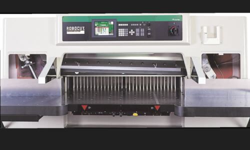 knife is moved by double gears for powerful cutting of sc series