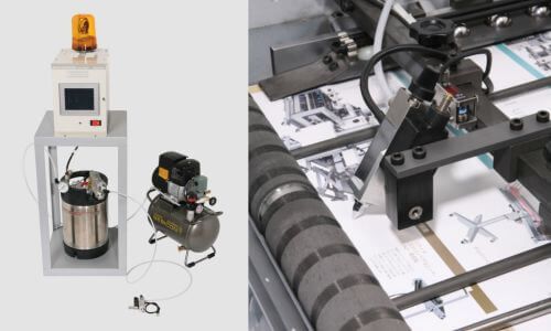 air cylinder activated gate option of combination series