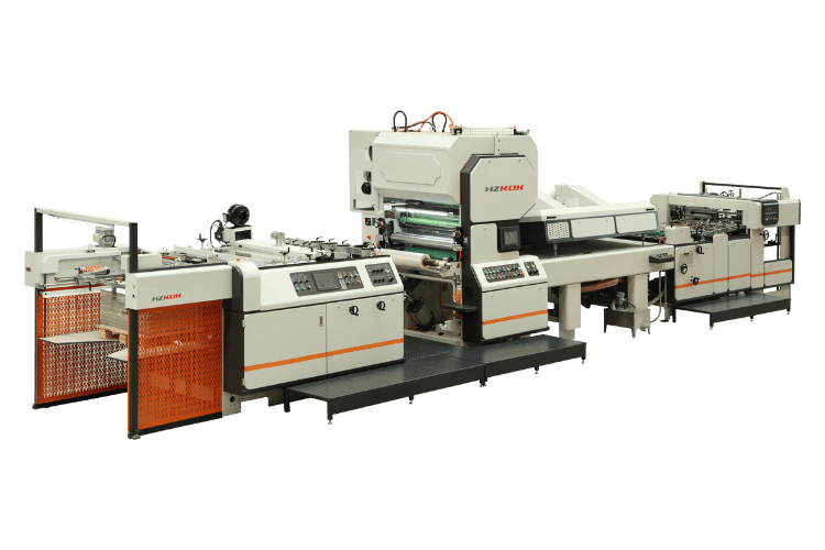 kmm-dw model film laminating machine for full size and window paper by hzkdx company