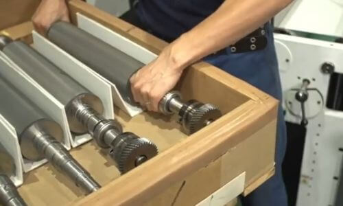 easy anilox installation of if330