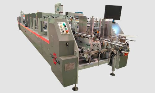 feeder unit of folding and gluing machine