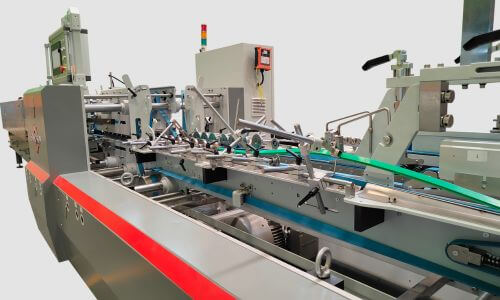 final folding unit of folding and gluing machine