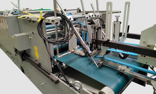 final folding unit of folding and gluing machine